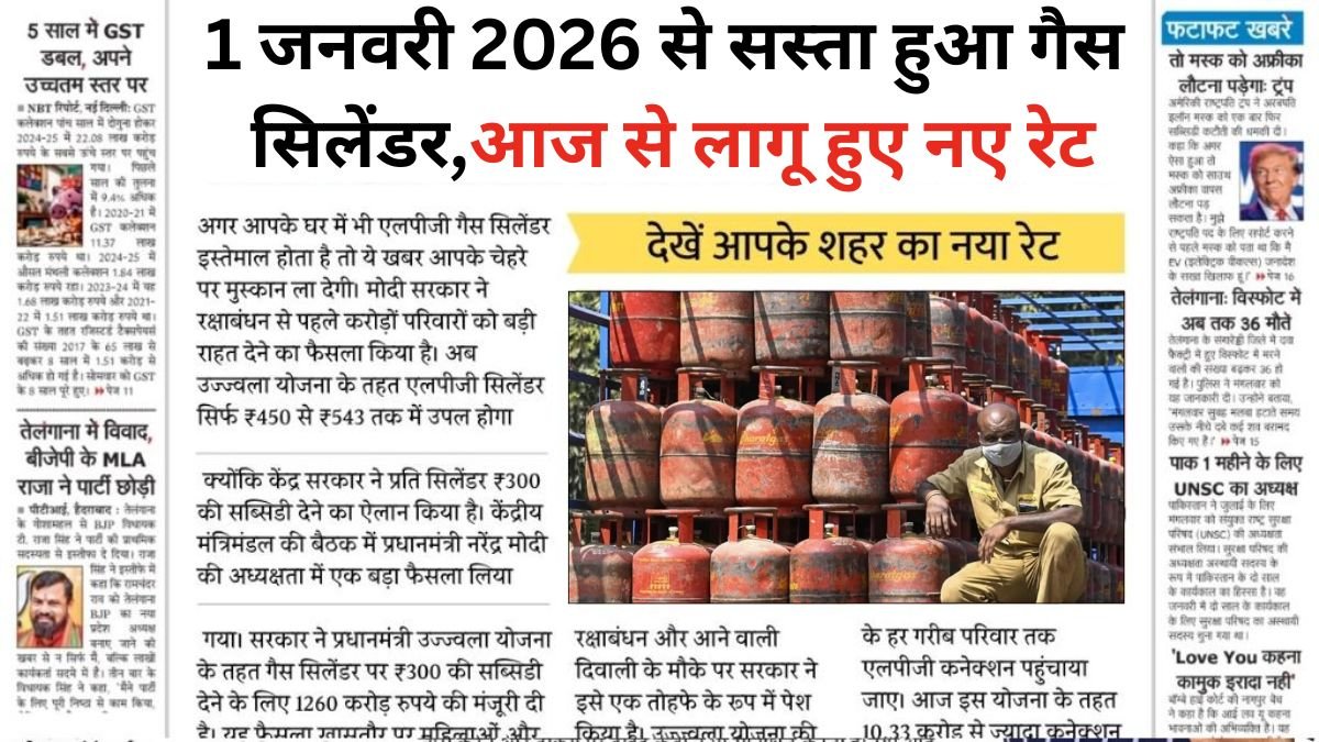 LPG Gas Cylinder Price Today